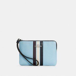 NWT Coach Wristlet Blue